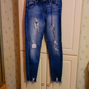 KANCAN distressed jeans